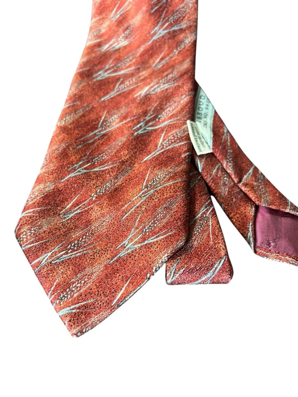 Lot of 6 100% Silk Mens Ties Designer Mixed Brands Valentino Alfani Mondo